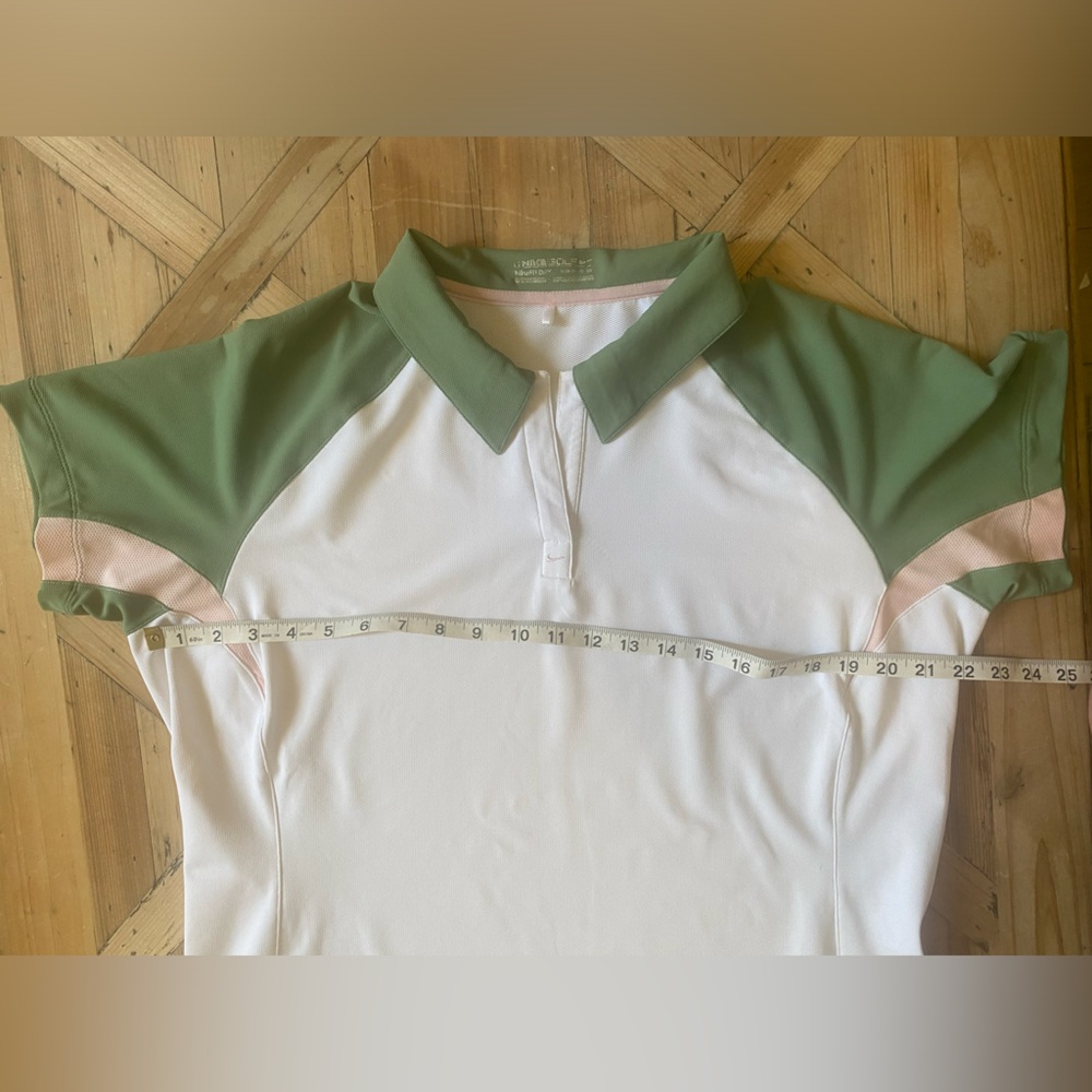 🎀 Nike Women's fit dry Short-Sleeve Golf Polo Size XL - Picture 3 of 9